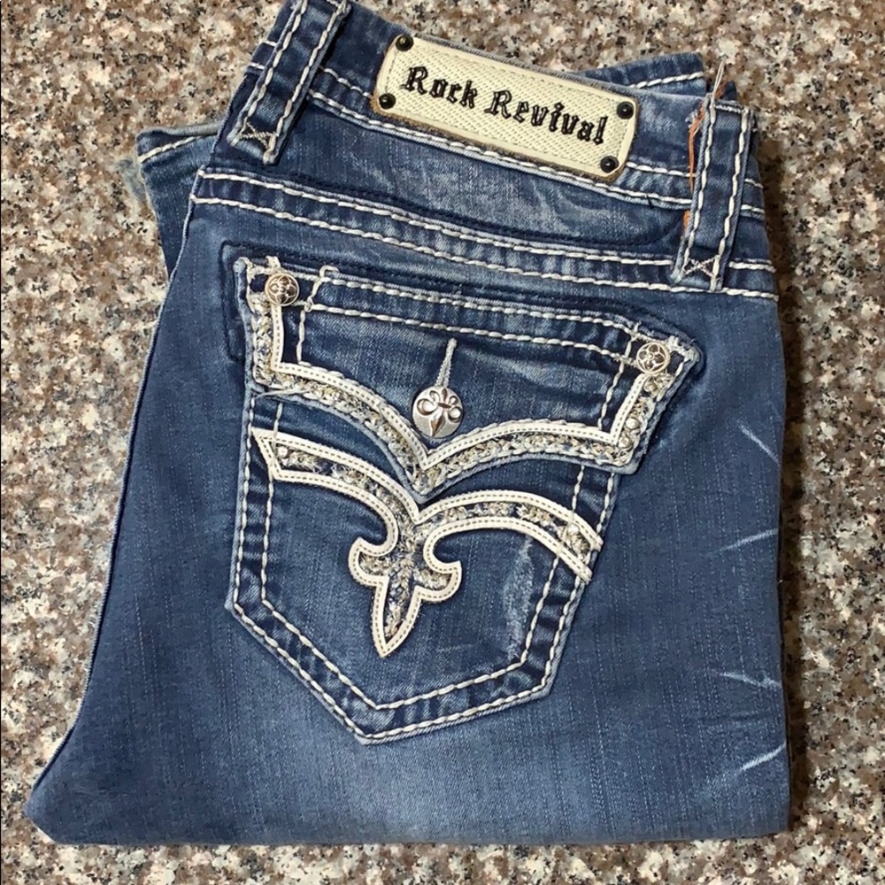 Rock Revival Etty Boot Cut Long Jean